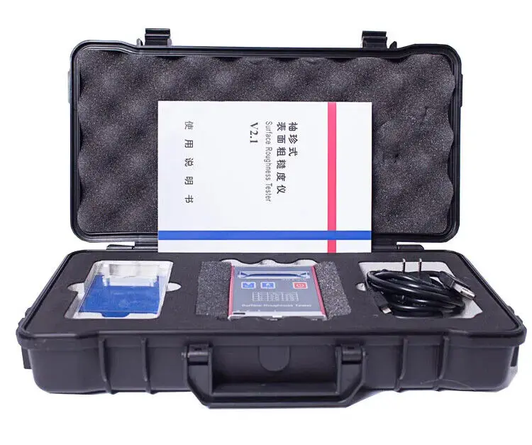 Digital Pocket Surface Roughness Tester Meter (RaRzRq Rt) 1.25mm 4.0mm For Materials Surface Test Customizable