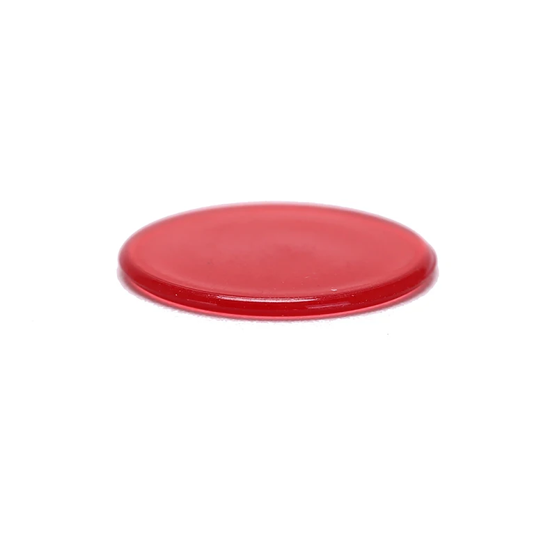 Poker chips 15mm Mixed color Round Transparent Coins 50 pcs/set Poker chips Plastic Poker