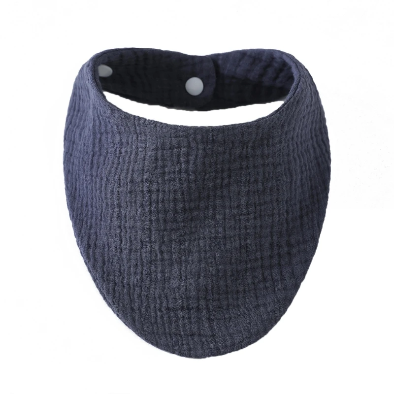Organic Cotton Muslin Baby Bandana Bib - Soft & Absorbent Scarf