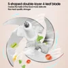 ANYUFA 3 Speeds Electric Meat Grinder Kitchen Chopper Stainless Steel Mincer Food Processor Garlic Crusher Slicer. 5