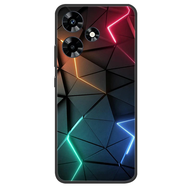 Elegant Black Silicone Butterfly Phone Cover - Soft Protective Bumper Case