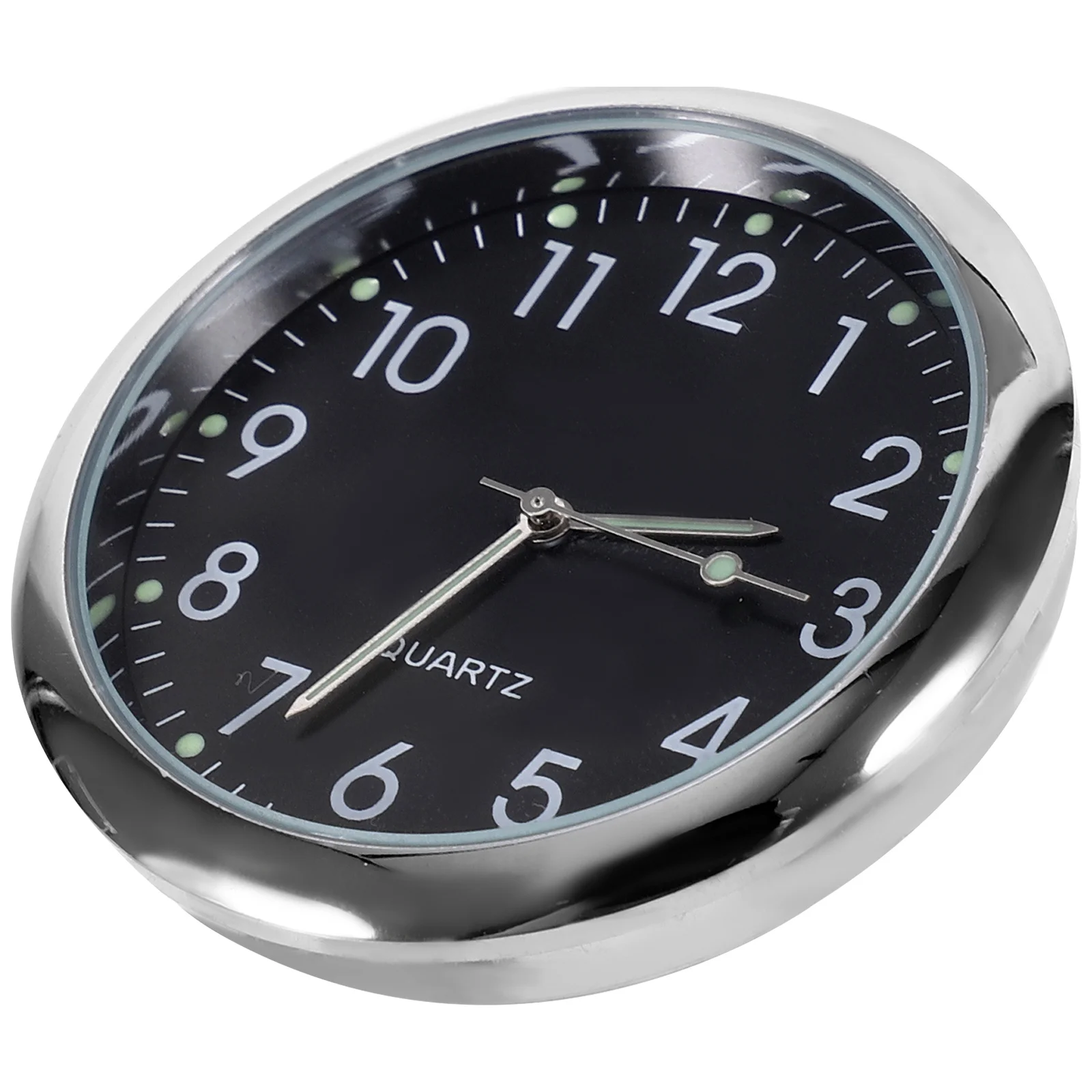 Car Clock Luminous Automobiles Internal Stick-On Mini Digital Watch Mechanics Quartz Clocks Auto Ornament Car Accessories