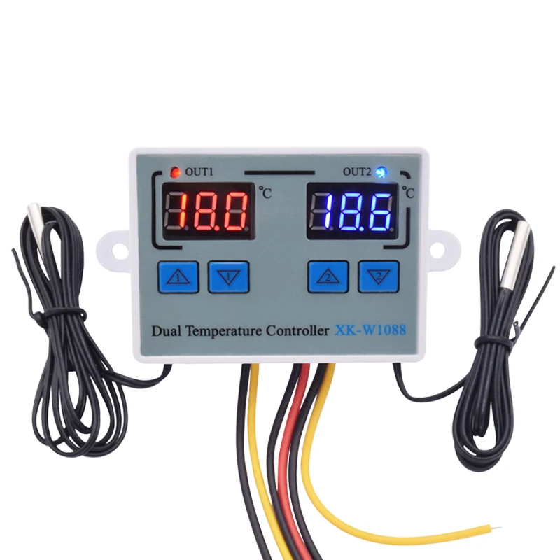 W1088 LED Digital Heating Thermostat Temperature Meter Controller