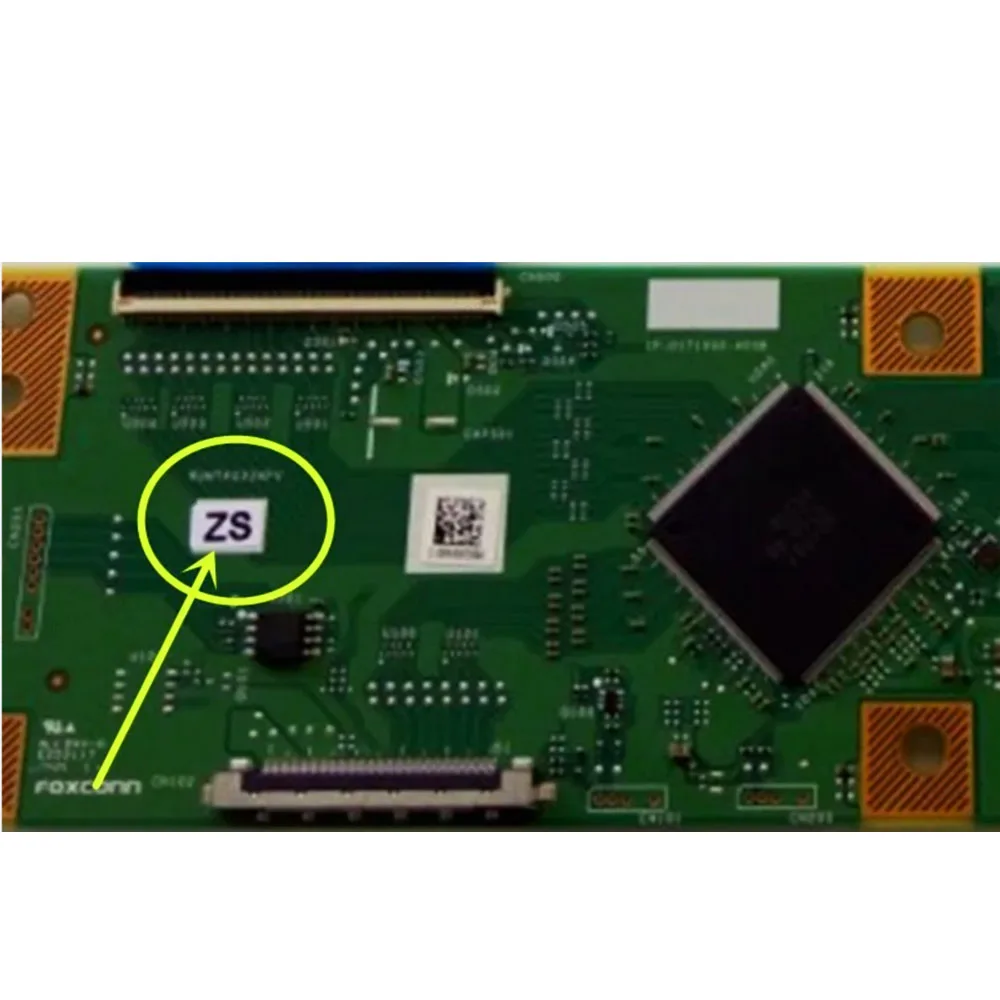 TCF4744 ♯NW1 1P-0171X00-40SB Logic Board RUNTK0334FV ZA ZS T-CON LVDS FOXCONN