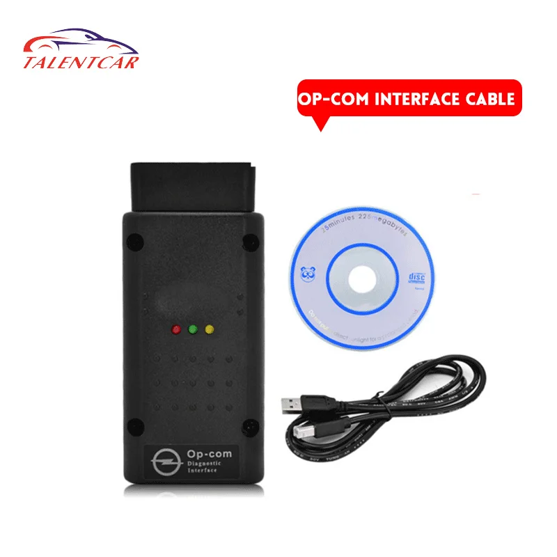 Top Selling Opcom FW V1.95 with PIC18F458 Chip Can Be Flash Update V1.99 OP-COM OBDII OBD2 Car Diagnostic tool CAN BUS Interface