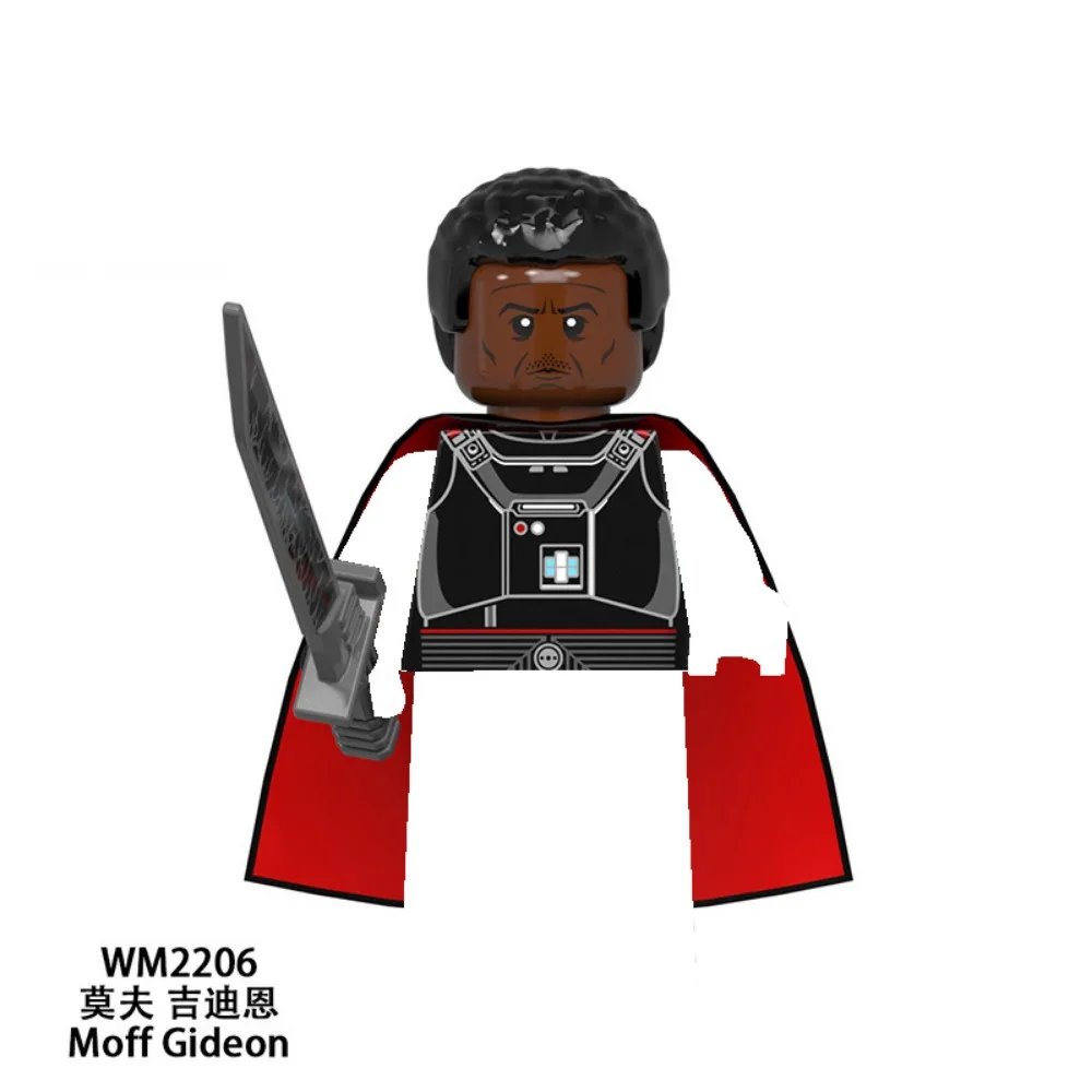 America Wars Action Figure Doll Ahsoka Dark Troopers Mandalorians Jawas Assembling Building Block Doll Toy Decorative Gift