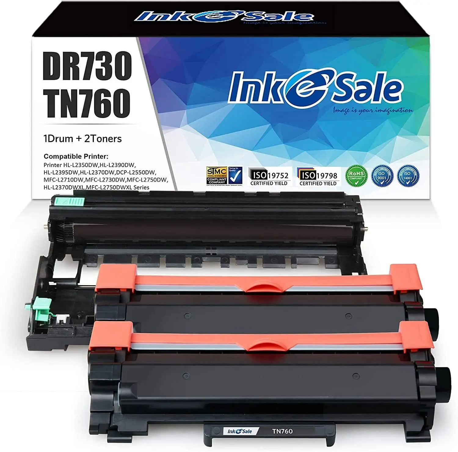 dr730-2pk-tn760-toner-drum-set-for-brother-dcp-l2550dw-mfc-l2370dw-hl-l2350dw