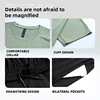 Men Ice Silk Quick Drying Sportswear Suit Fitness Clothes Short Sleeve Sports T-shirt Shorts Running Tracksuit Gym Training Set 4