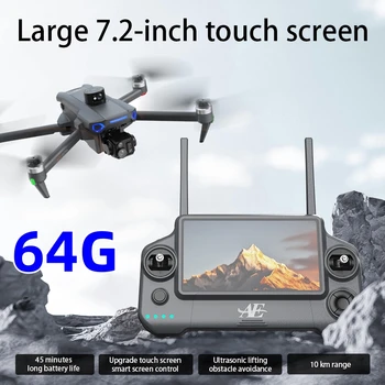 Drone GPS AE30 con telecamera HD 8K ostacolo laser brushless con giunto cardanico a 3 assi con drone RC Airdrop FPV