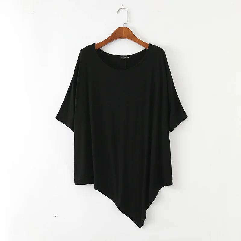 CGC Summer Women's Oversized T-shirt 2023 Harajuku Loose Tees Short Bat Sleeve Tops Simple Korean Fashion Female y2k Clothes 4