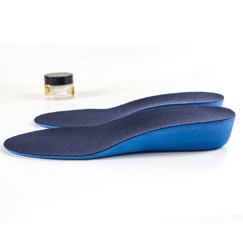 Memory Foam Height Increase Insoles For Unisex Invisiable 1.5-3.5CM Breathable Orthopedic Elevator Insoles Shock Absorption Pad