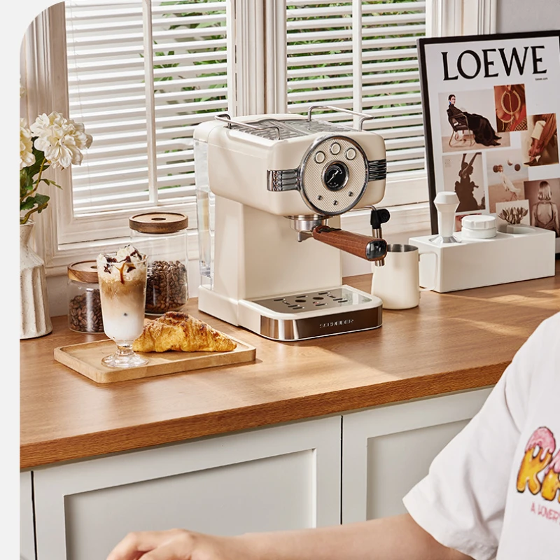 Semi-automatic Italian coffee machine High-pressure espresso coffee machine Can make milk froth Multi-function coffee makers