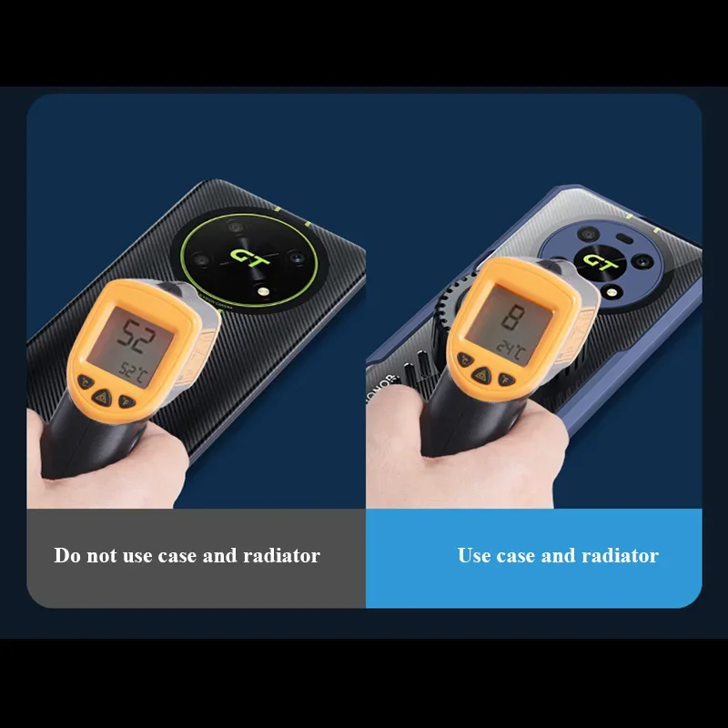 Custodia per PC con dissipazione del calore in grafene per ZTE nubia Red Magic 9 8 8s Pro Plus Custodia anti-caduta trasparente traspirante e raffreddante_voghion.com