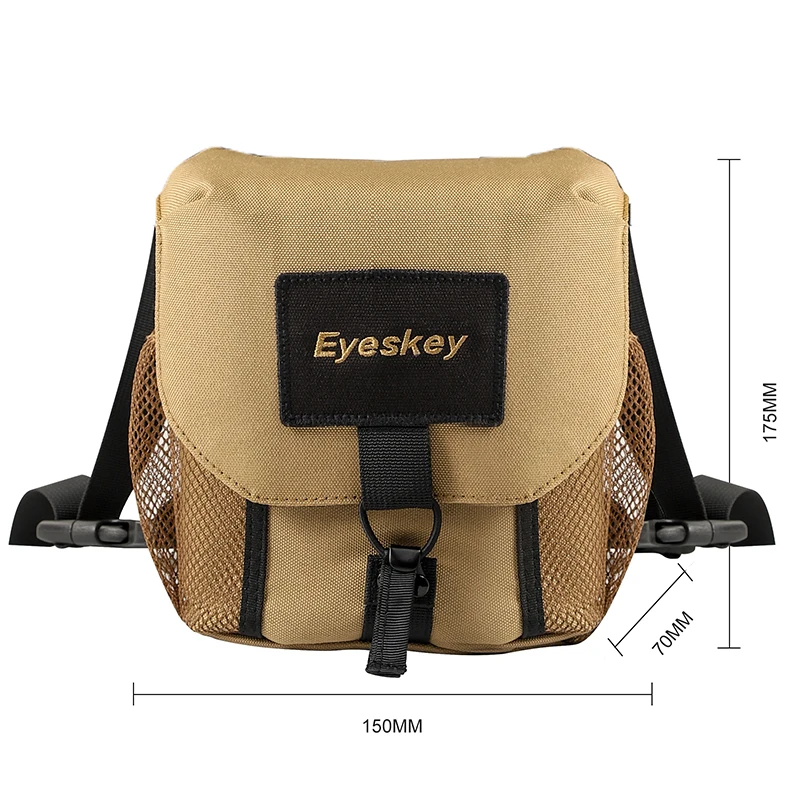Eyeskey Universal 32/42/50mm Binocular Bag/Case with Harness Durable Portable Binoculars Camera Chest Pack Bag for Hiking Hunt 5