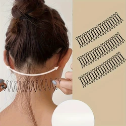 Triple Solid Color Wavy Hair Styling Clip Set (3pcs)