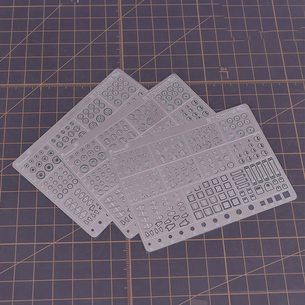 Modelo de hoja de grabado, piezas de modificación, herramientas de construcción de modelos, Hobby, accesorios de bricola