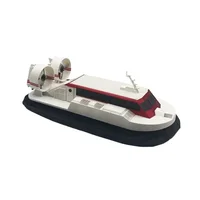 RC Amphibious Hovercraft Model 45CM Remote Controlled Jet Boat Simulation Electric Wind Speed Boat Model Toy Ship 1