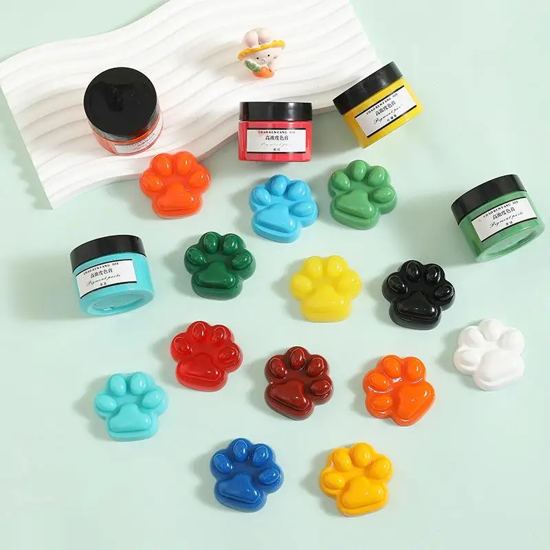 Experimental Pigment Liquid Silicone Color Paste Oily Solid Color DIY 50g