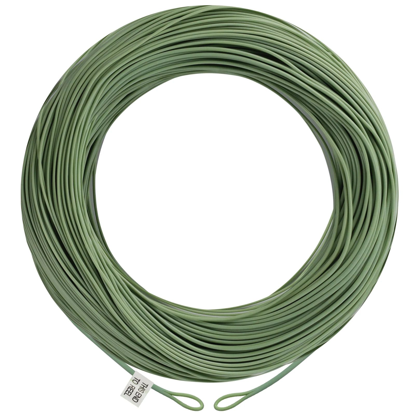 Premium Weight Forward Floating Fly Fishing Line with Dual Welded Loops - 100FT
