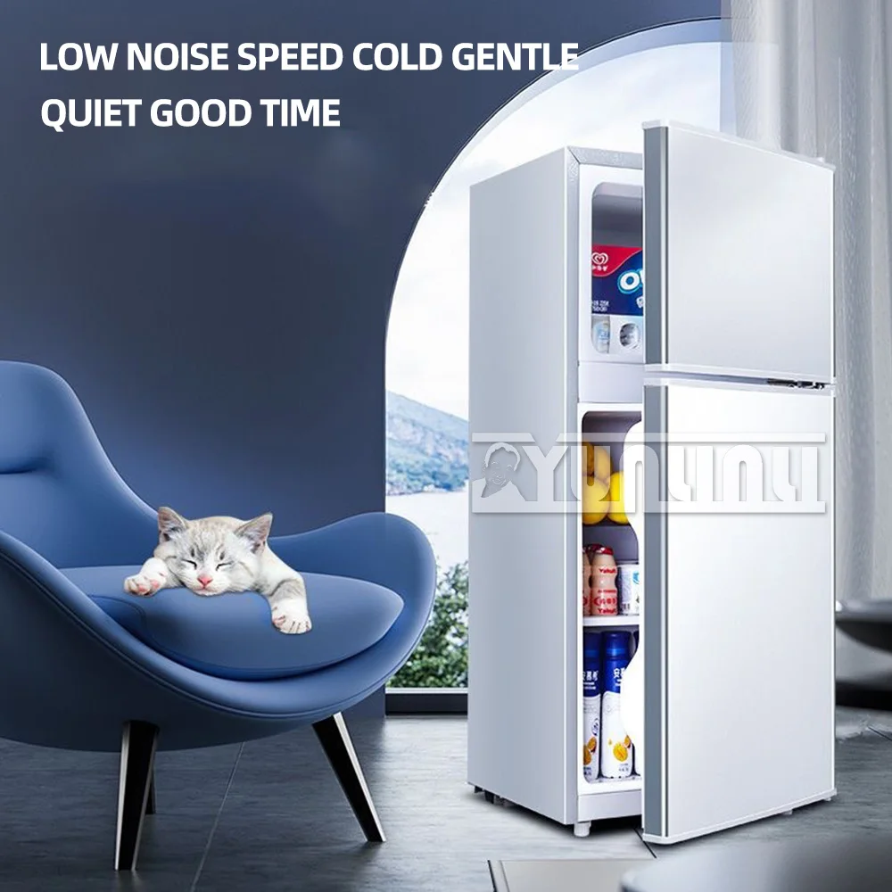 38L Refrigerator Fridge F reezerHousehold Small Frigerator Beverage Fridge Cooler Congelador Vertical Geladeiras Para Cozinha