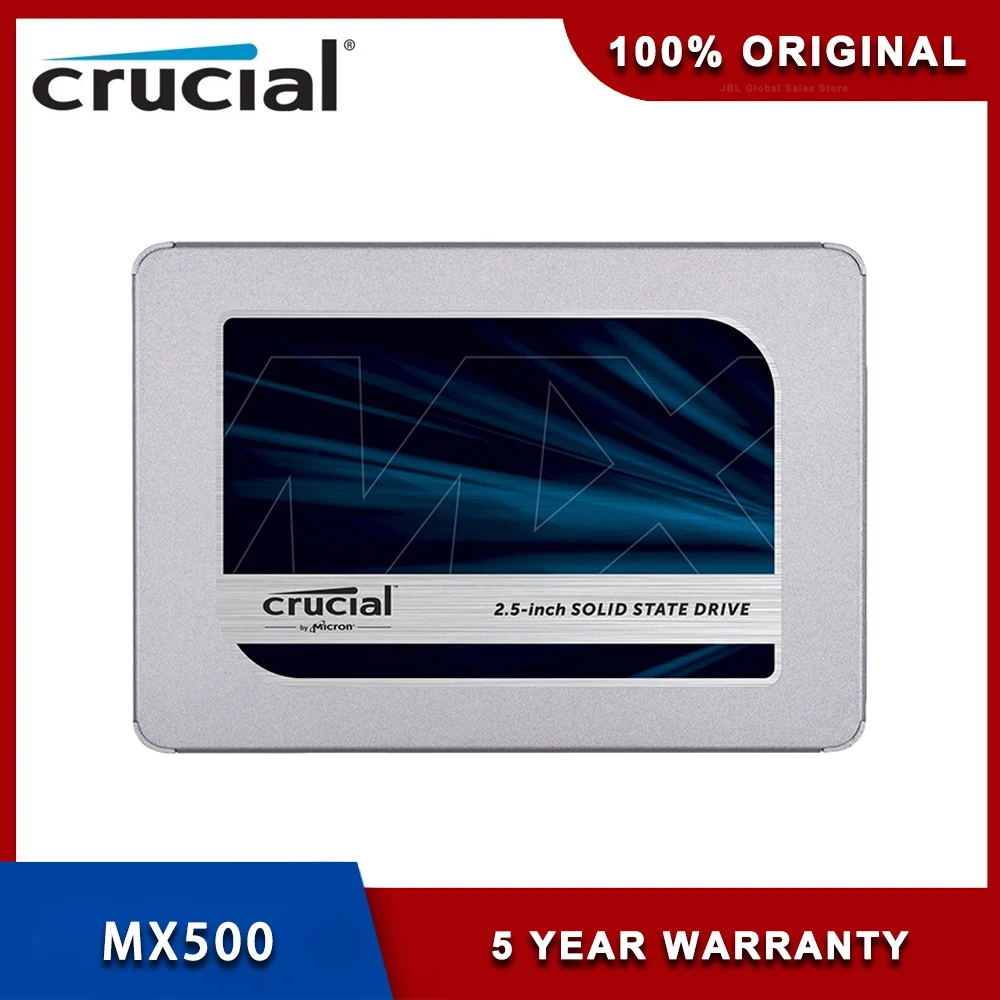 Crucial MX500 Internal Solid State Drive 250GB 500GB 1TB 2TB 4TB