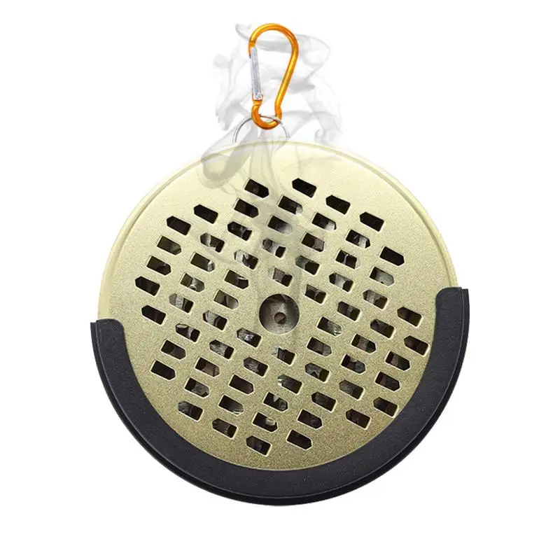 

Incense Coil Holder Anti Scald Anti Kick Portable Burner With Cover Fireproof Safe Outdoor Burner No Deformation 3 Styles For