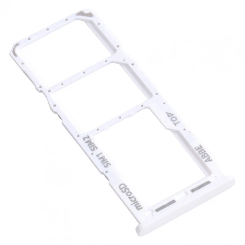 Vassoio Sim Compatibile Per Adattatore Scheda Laterale Samsung Galaxy M22 Bianco # Samsung Galaxy M22 (Sm-M225Fv/Ds, Sm-M225F/Ds)