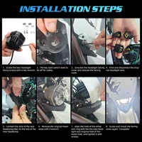 ⁦פנס ראשי מתכונן לאופנועים מחוץ לכביש פנסי ראש עבור Sur-Ron Ultra Bee⁩ – תמונה ⁦4⁩