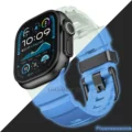 Ice blue black