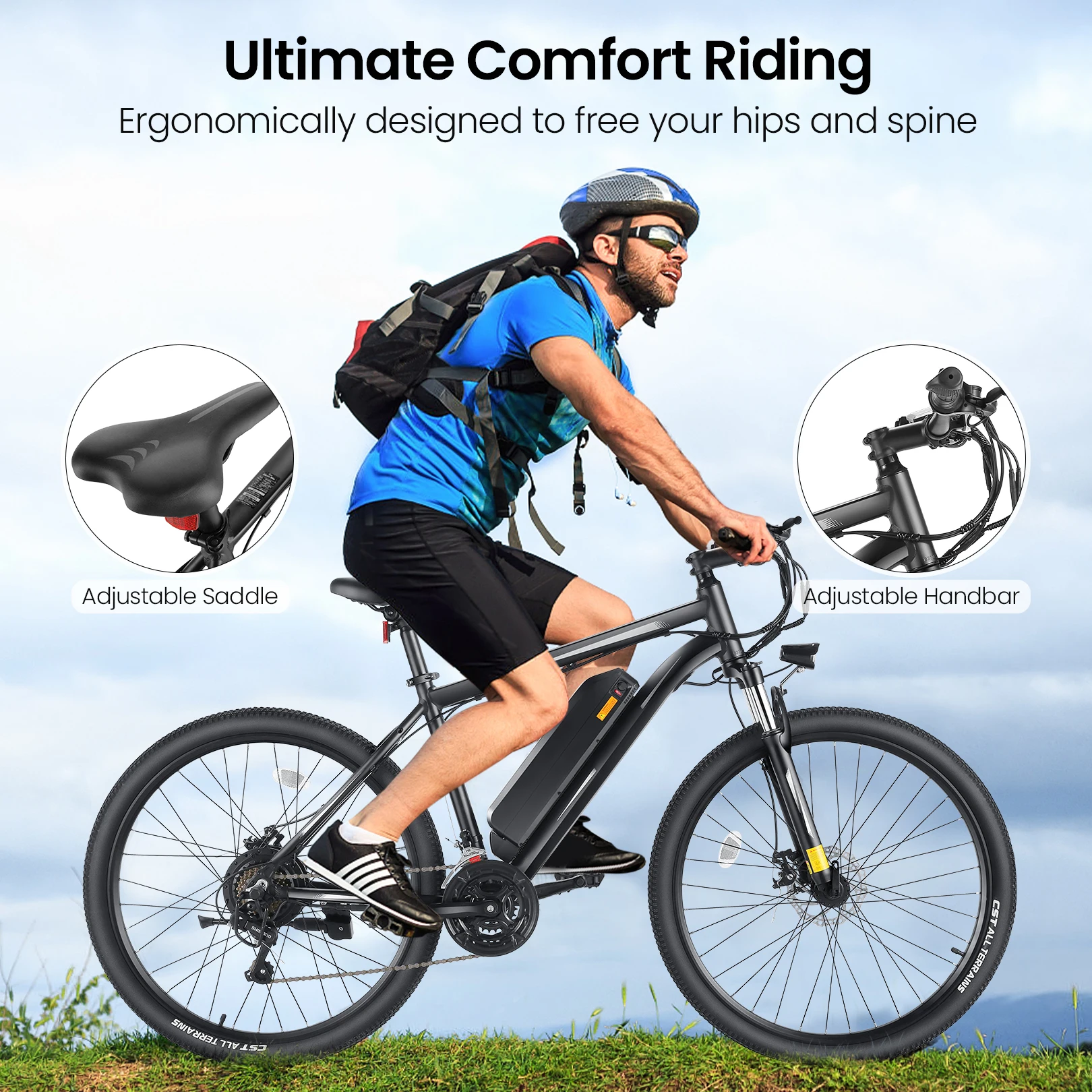 27.5” Adult Electric Bike 2