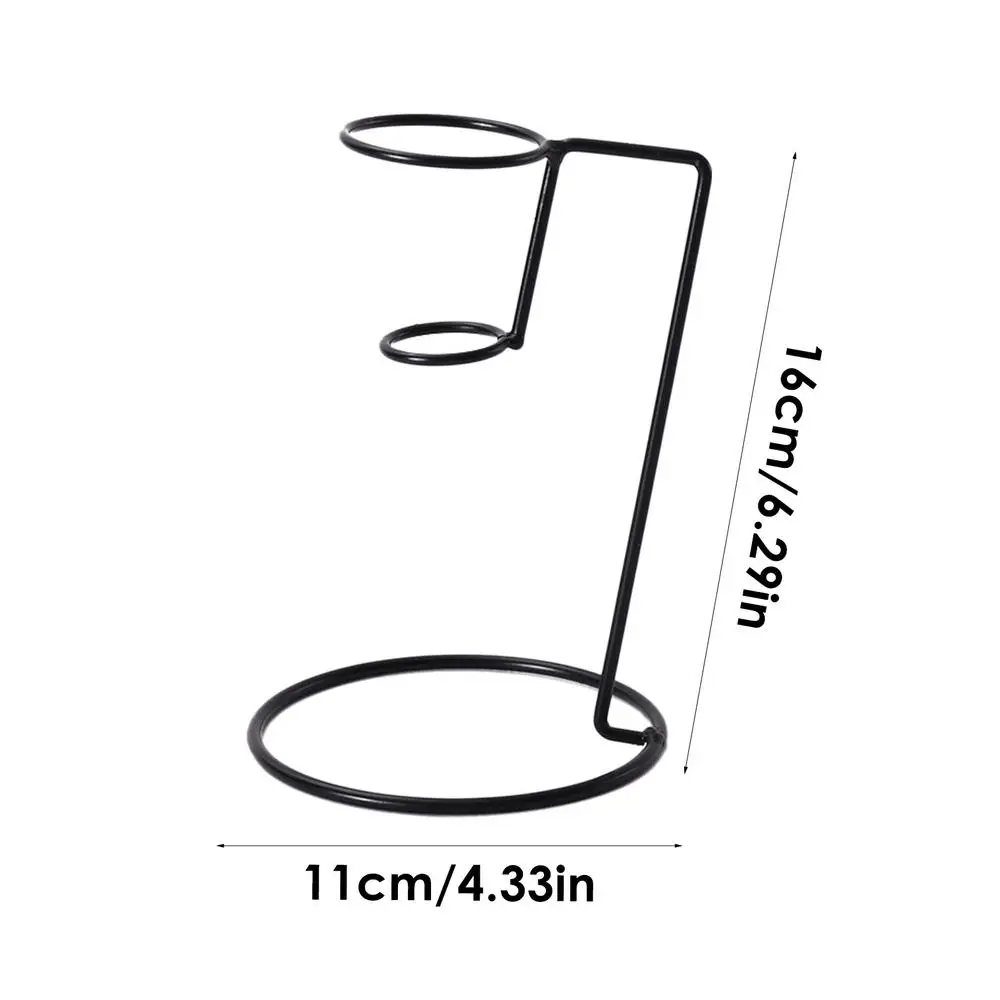 Description Picture 6 of itemIce Cream Cone Display Holder Black Restaurant Decorative Rack Scientific Design Iron Sugar Cone Display Stand Cold Drink Shop