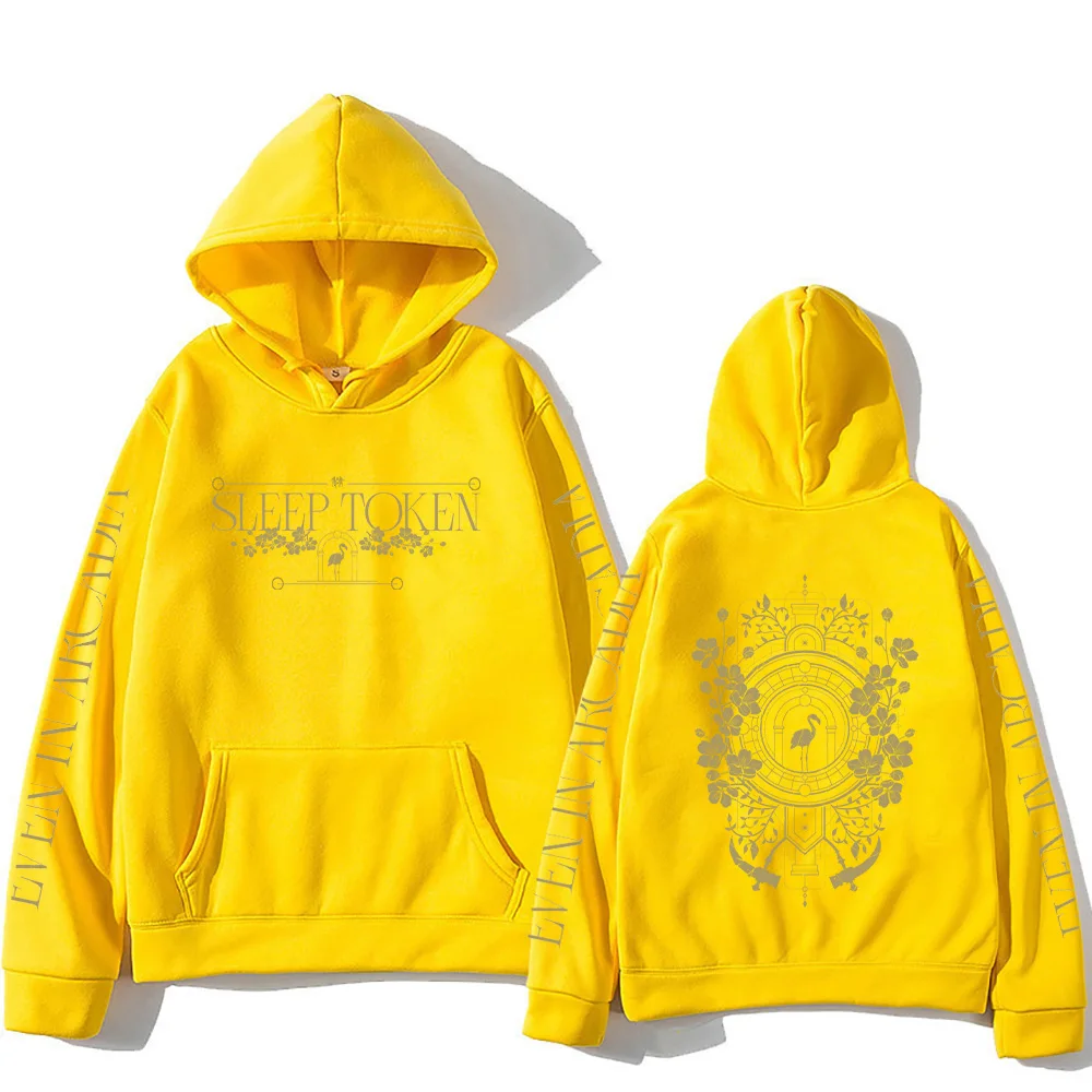 thumbnail image 1 of SleepToken-sudaderas con capucha de banda de Metal para hombre y mujer, sudadera Unisex para seguidores, ropa de calle estética de Metal con ranura a la moda, Sudadera con capucha holgada Retro, 1 of 4