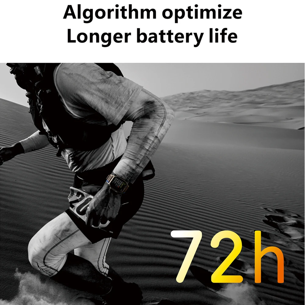 H11 Ʈ ÷ Ʈ ġ 49 ̸ ׷̵ 2.01 ġ GPS NFC  ȭ ħ Smartwatch  ƮϽ ȵ̵