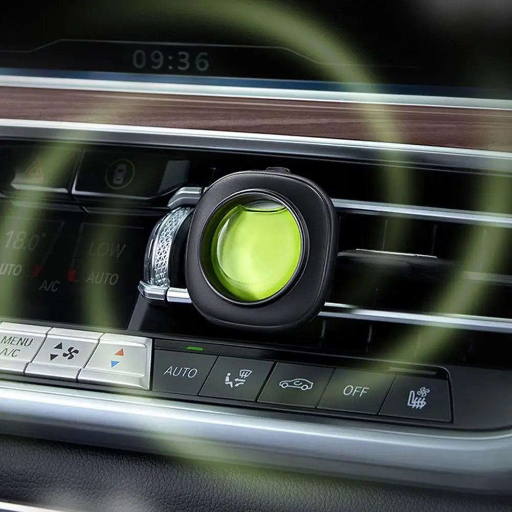 Car Fragrance Auto Air Outlet Aromatherapy Clip With Essential Oil Auto Air Freshener Interior Odor Eliminator Fragr