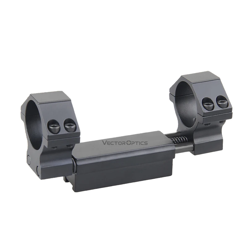 Vector Optics 30Mm One Piece Zero Recoil Dovetail Mount Rings for 9Mm Rail Hunting Scope