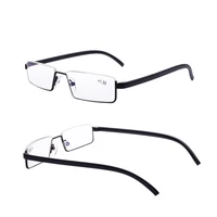 Metal Anti-Blue Light Reading Glasses Men Half Frame Prescription Eyeglasses Male Reading Glasses 4