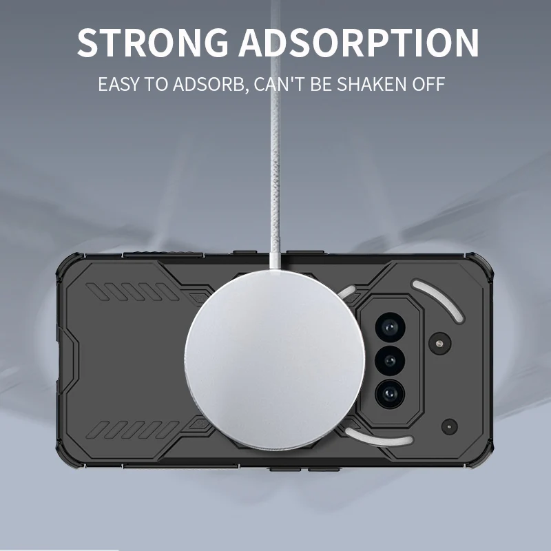 Magnetic Armor Case with Strong Mag-Safe and Anti-Knock Protection