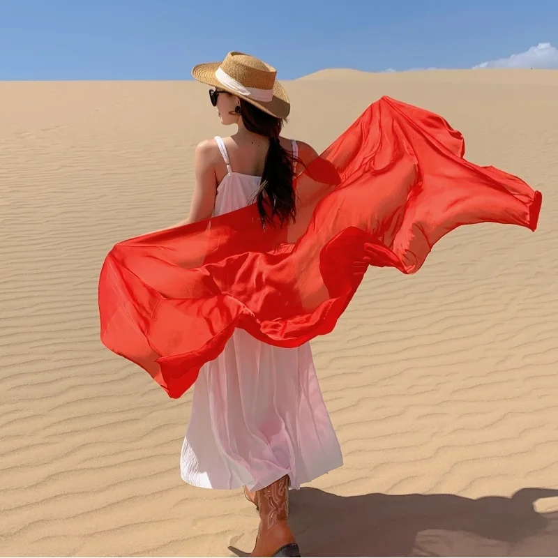 6 Styles 90x180cm Silky Thin Beach Sunscreen Scarve Bikini  Shawl Sarong Wrap Scarf Women Brazilian Swimsuit Bathing Cover-ups