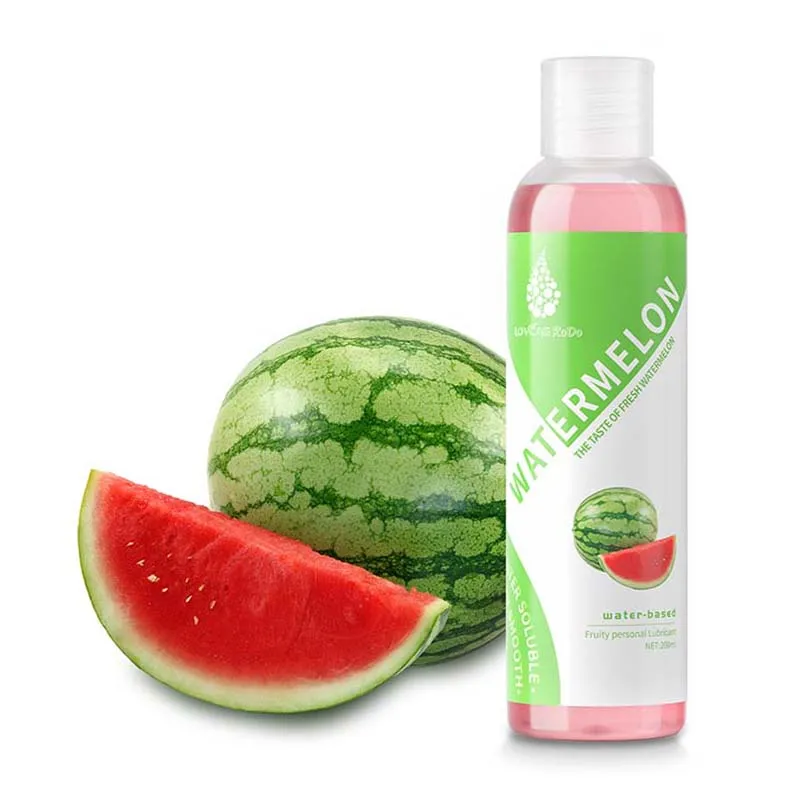Fruit flavor Water-based Lubricant Lube For Sex Session  Dryness Adults Sex Lube Adult Love Gel