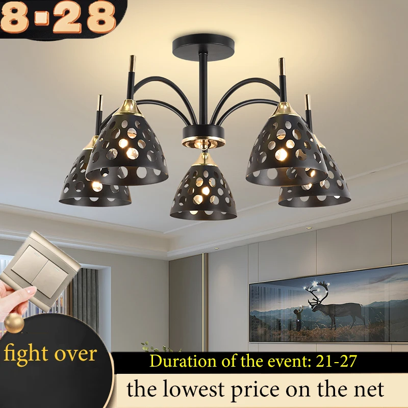 

Modern living room ceiling light bedroom pendant light E27 pendant light restaurant ceiling light hotel interior lighting fixtur