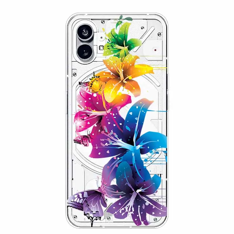 Silicone Soft Cute Transparent Protective Case - Clear TPU Cover