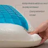 60X40/50X30CM Gel Memory Foam Pillow Cool Neck Pillow with Removable Washable Cover Deep Sleep Slow-Rebound Orthopedic Cushion 3