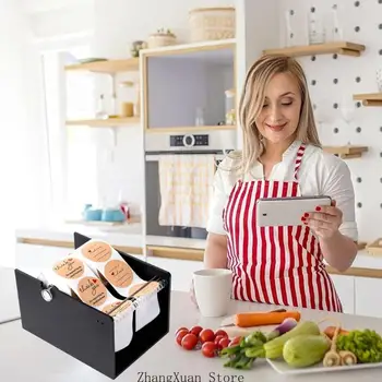 Dispenser manuale etichette con corpo in acrilico per aule ufficio e sale artigianali 3XUF