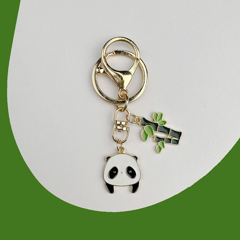 Portachiavi Fushi con Panda e bambo in vari stili 13 Portachiavi Fushi con Panda e bambo in vari stili _10