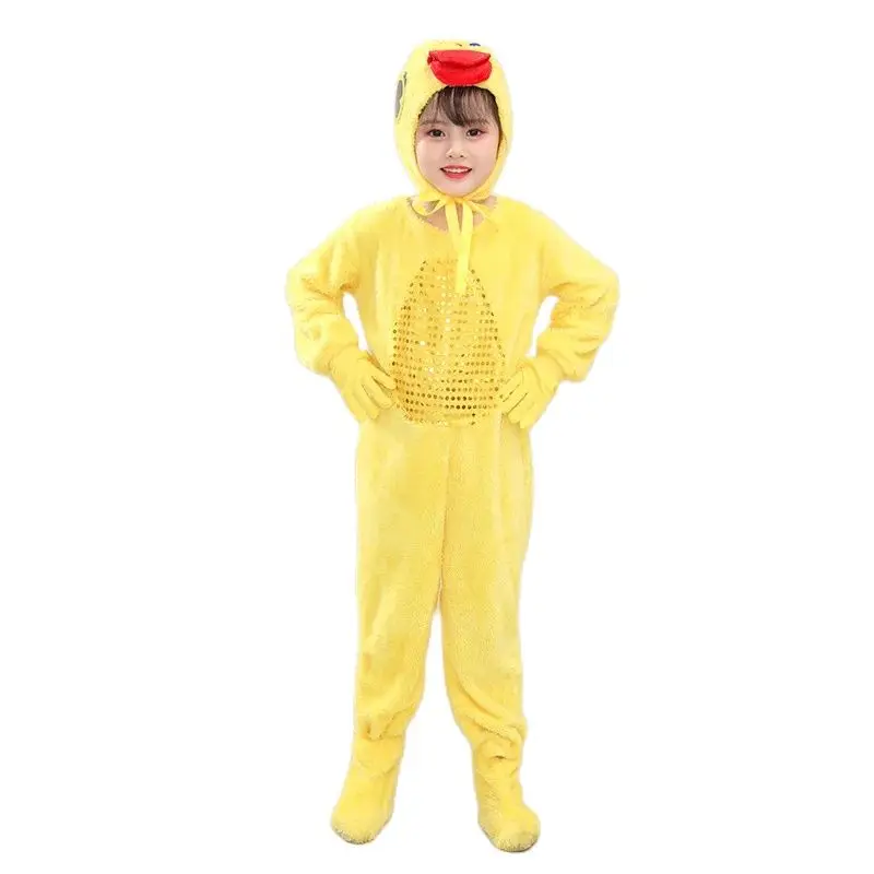 

Halloween Children's Little Ducks and Chickens Performance costume Animal Clothing Little Chickens Dance Performance suit