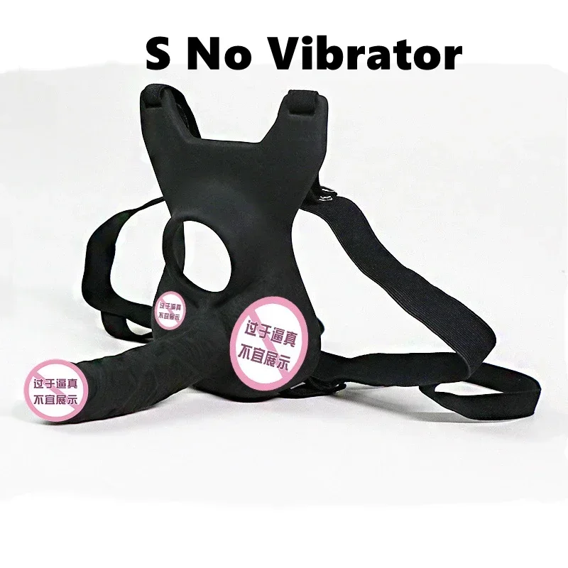 Female Vagina Plug 10 Frequency Double Penetration Anal Plug Dildo Buttplug Vibrator Strap on Penis Sex Toys for Couples Women