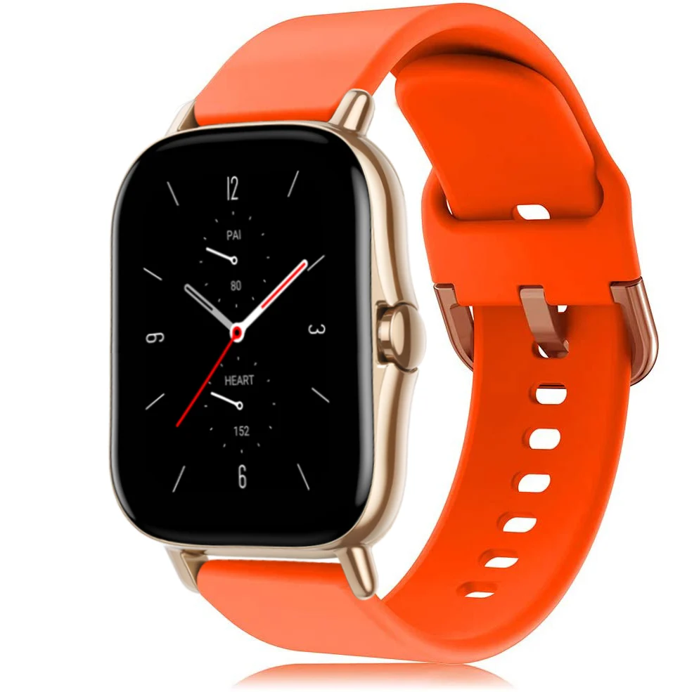 Versatile Silicone Smartwatch Band - 20mm/22mm