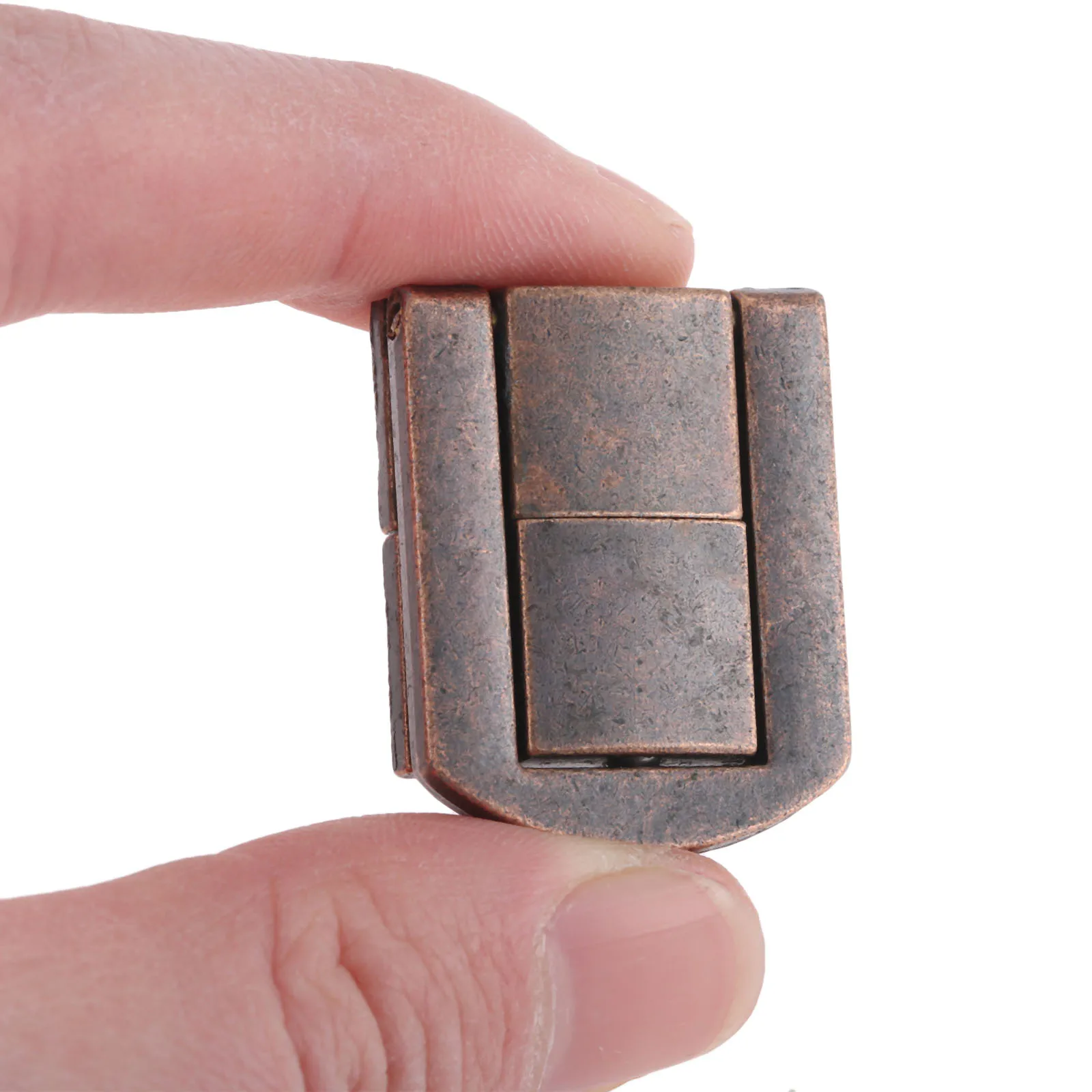 Retro Jewelry Chest Gift Wine Wooden Box Case Toggle Latch Suitcase Hasp Lock Hardware 25*30mm 1pc