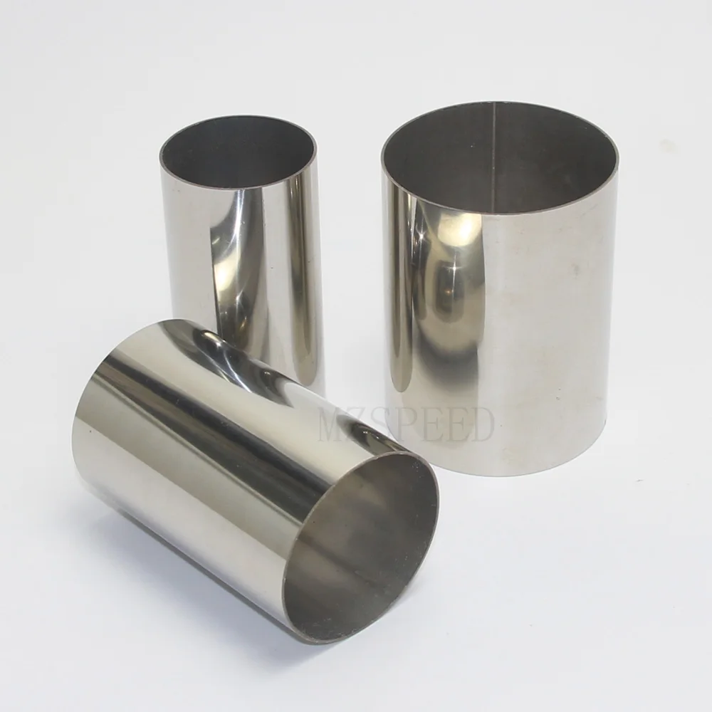 Stainless Steel Tube Steel Pipe 10cm-1m 304 Stainless Steel Laser Cut Round Pipe Welded Pipe Fittings 1.2mm Straight