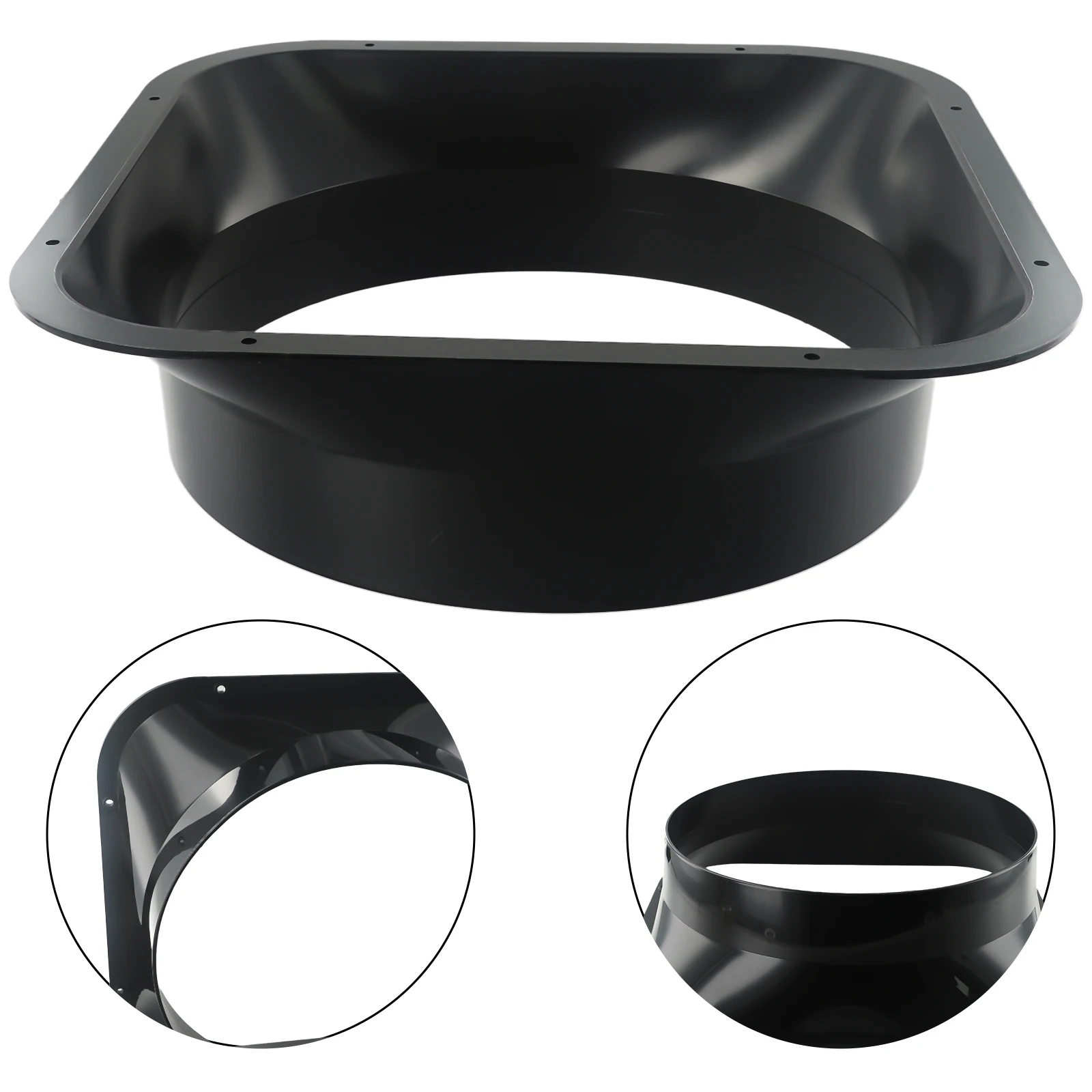 de diâmetro, válvula de retenção, flange quadrada